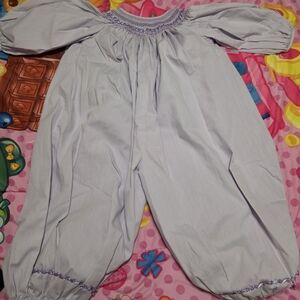 Light Purple Off-Shoulder Jumpsuit